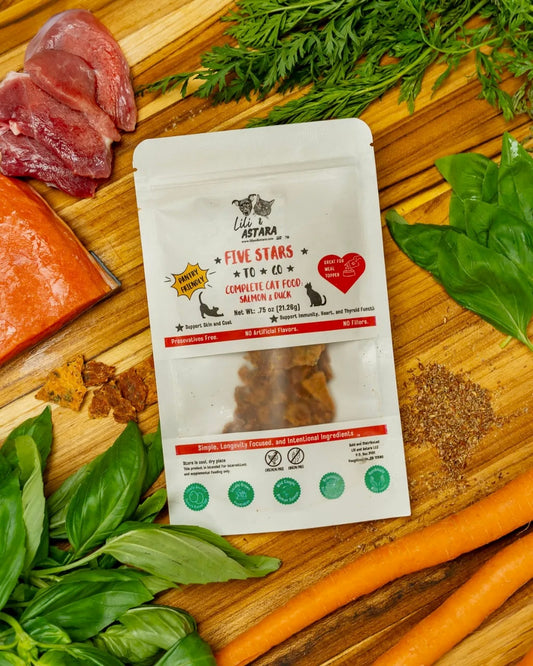 Five Stars To Go Complete Cat Food: Salmon & Duck